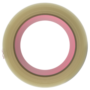 Documents Enclosed Pouch Tape 144mm x 66m Red on Clear